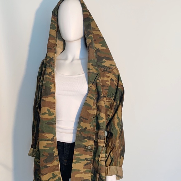 NSF Jackets & Blazers - NSF Camouflage Hooded Jacket